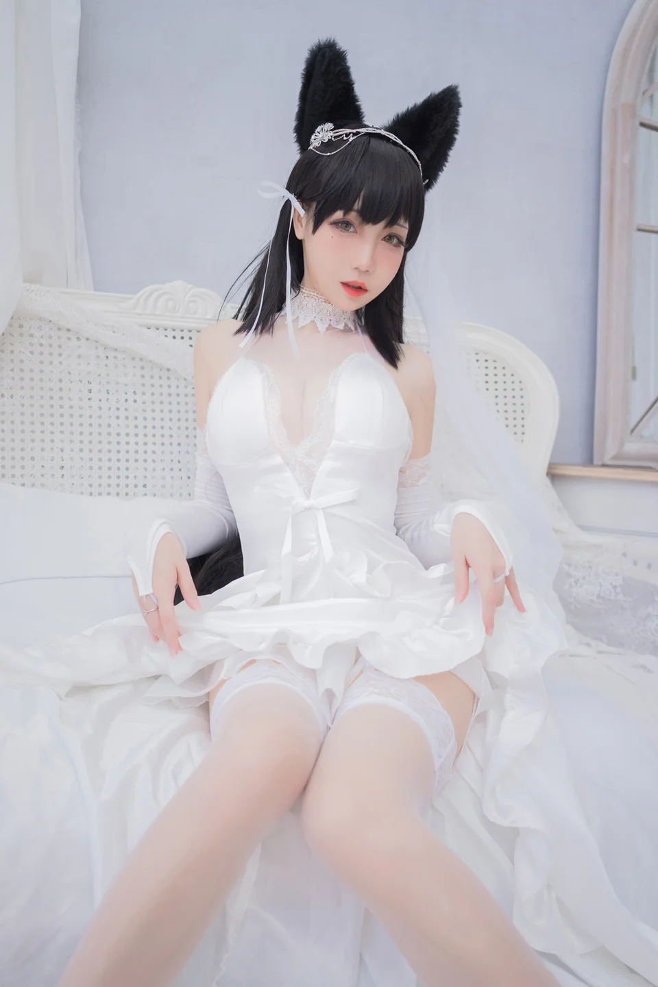 焖焖碳 - 碧蓝航线·爱宕 花嫁 [20P-211MB] tg@simisebaisi 【丝足阁】013.webp